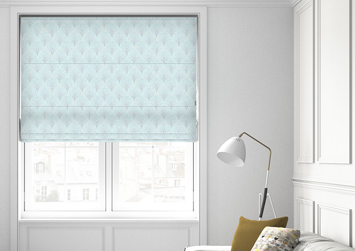 Boudoir, Sky - Twist&Fit Roman Blind - Image 3